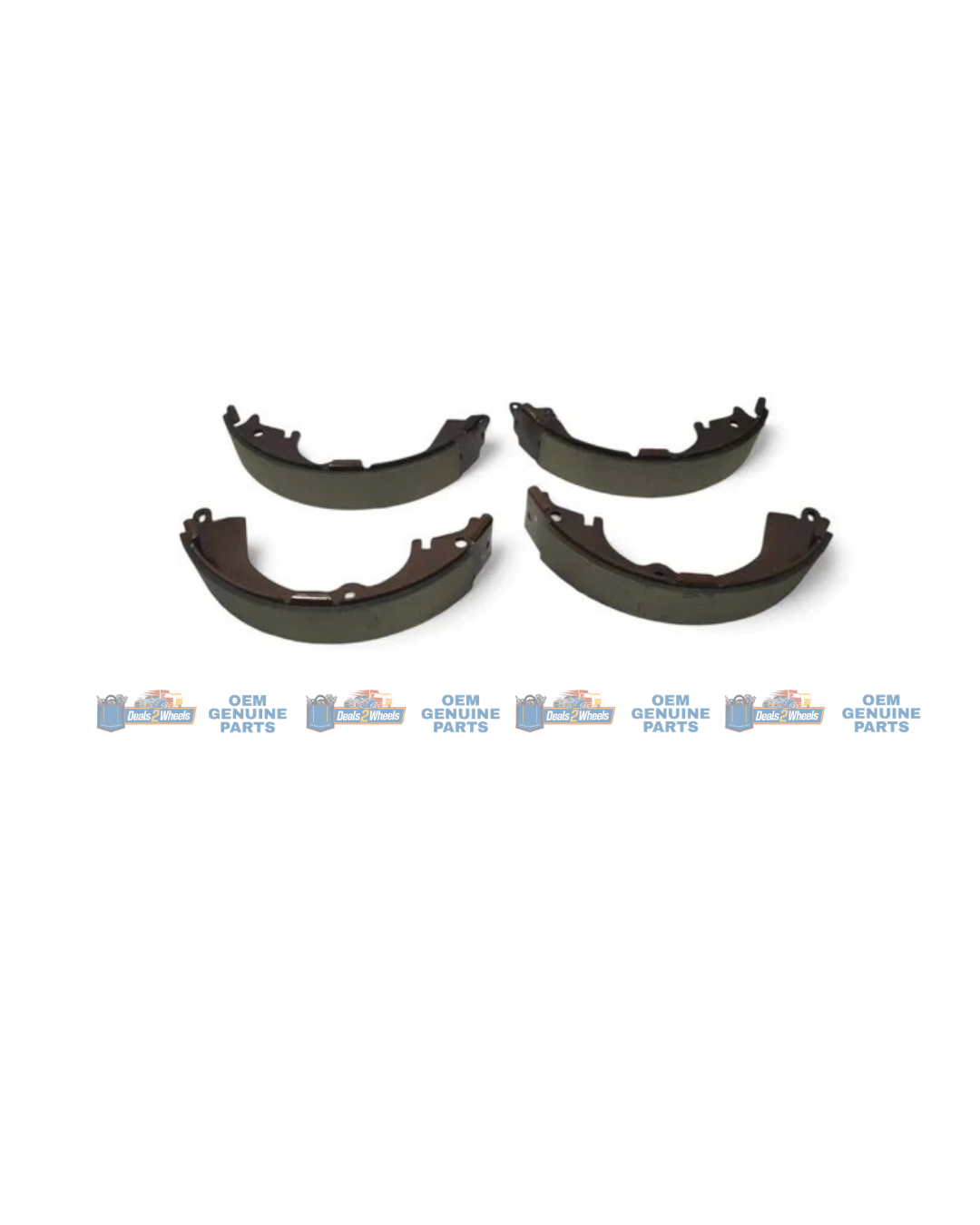 SHOE SET REAR BRAKE (4 PCS)