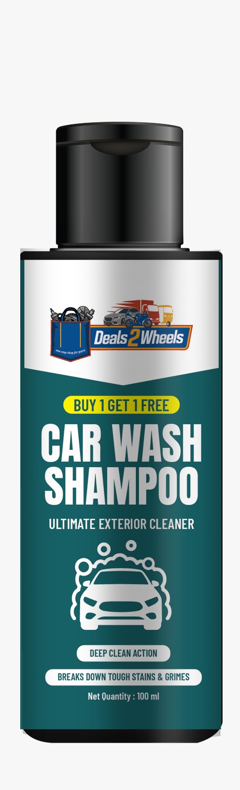 Car Wash shampoo — 100ml (Buy 1 Get 1 Free)